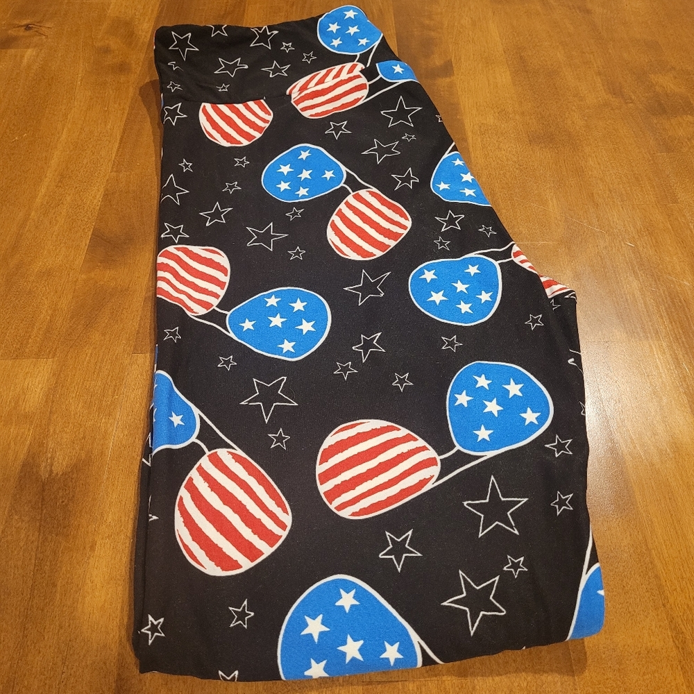 Americana leggings, never worn
